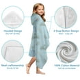 thumbnail image 7 of Princess Pattern Hooded Bath Towel，60"x35" for Ages 3 To 12 Kids, Quick Dry Lightweight Soft Microfiber Hood Beach Towel Cover Up for Kids, 7 of 7