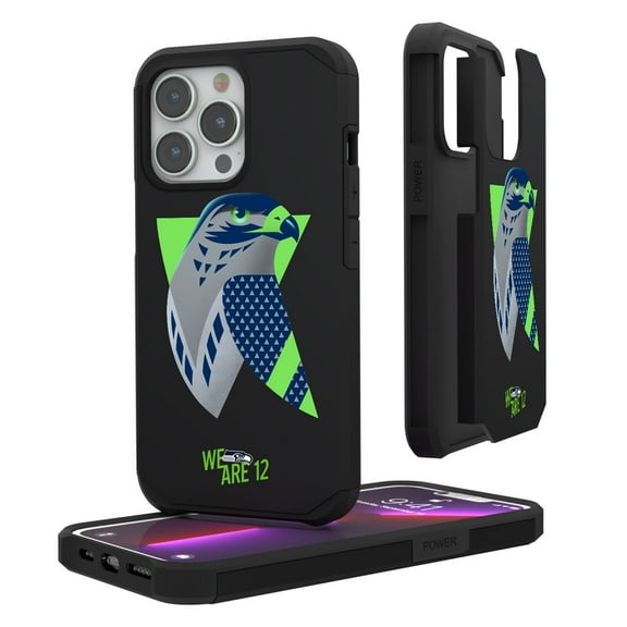 Keyscaper Black Seattle Seahawks iPhone Rugged Case