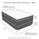 thumbnail image 4 of Colchon Individual Monaco+Box Base Cama+Almohada Royal Twin+Protector Lux+Sabanas Royal, 4 of 8