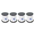 4PCS Vacuum Cleaner Mesh Filters Easily Disassembled Robot Vacuum