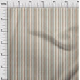 thumbnail image 3 of oneOone Georgette Viscose Orange Fabric Stripes Sewing Craft Projects Fabric Prints By Yard 42 Inch Wide, 3 of 5