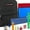 Black, variant on 17"L Classic Solid Color Backpack 20 Piece Stationary Kit Containing 1 Notebook, 1 Folder, 3 Pencils, 3 Pens, 1 Sharpener, 2 Erasers, 1 Box of Crayons, 1 Glue Stick, 1 Ruler & More in Black