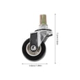 thumbnail image 2 of OULII 4Ud Para Radiador Eléctrico Aceite Con Soporte Universal Para Mover Calefactor, 2 of 8