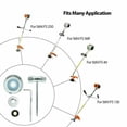 thumbnail image 3 of Kit de adaptador universal para cuchillas de cortadora de césped, incluye arandelas y herramientas de mantenimiento, fácil de instalar y desmontar, compatible con la mayoría de modelos de, 3 of 6