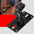 thumbnail image 4 of 2Pcs Speaker Wall Mount Bracket Screw Pendant Bracket Bracket Speaker Ceiling Rack Surround KTV Hanger Rings, 4 of 7