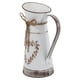 thumbnail image 5 of GOOHOCHY Jarrones galvanizados de metal, jarrón, jarra vintage, jarra de flores, jarrón francés, florero rústico, florero, cubo de flores, decoración rústica para bodas, 5 of 7