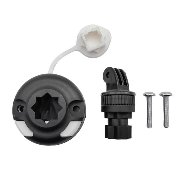 jinwen ABS Kayak Sports Camera Mount Base Marine Boat Canoe Holder Mounting Kit L L