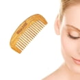 thumbnail image 2 of Herramientas para peinar el cabello con masaje de bambú natural Comb, 2 of 5