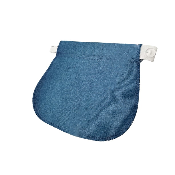 Bearachild Embarazo debe tener primer trimestre cómodo maternidad pantalones extensor hombres extensión cintura lavable Jeans accesorio favores Tela de costura y artesanía azul