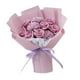 thumbnail image 5 of Ramos de flores de rosas, flores de jabón, rosas artificiales románticas para bodas y graduaciones. Violeta, 5 of 9