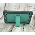 thumbnail image 4 of KIQ Samsung Galaxy Tab A7 Lite Case Shockproof Silicone Bumper with Kickstand Samsung Galaxy Tab A7 Lite 8.7 Tablet Case Kids Proof 2021 SM-T220/T225/T227 [Guardian Teal Grey], 4 of 5