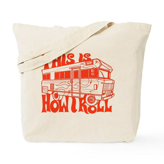 CafePress - This Is How I Roll Tote Bag - Unisex Canvas Tote Bag, Beige, 1-Piece
