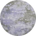 thumbnail image 2 of Addison Rugs Mayfield Premium Machine Washable Transitional Abstract Lavender Round Rug, 8' x 8', 2 of 6