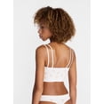 thumbnail image 3 of No Boundaries Seamless Cami Bra and Thong Panties Set, 2 Piece, Women's XS-XXXL, 3 of 5
