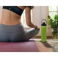 thumbnail image 6 of New Aquatix (Lime, 32 Ounce) Pure Stainless Steel Double Wall Vacuum Insulated Sports Water Bottle Convenient Flip Top Cap with Removable Strap Handle - Keeps Drink Cold 24 hr/Hot 6 hr, 6 of 6
