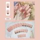 thumbnail image 1 of Uñas postizas HUOGUO Flash Wear Long Fashion 24 unidades con pegamento, 1 of 5