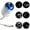 C, variant on Galaxy Sky Night Light Projector, 2-in-1 Portable with 3 Projection Films, 360° Adjustable Brightness Control Eye‑Caring LED Night Light for Adults Bedroom Home Ceiling Car Decor Gift
