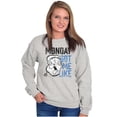 thumbnail image 4 of Funny Monday Got Me Like Popeye Mood Sweatshirt for Men or Women Brisco Brands S, 4 of 6