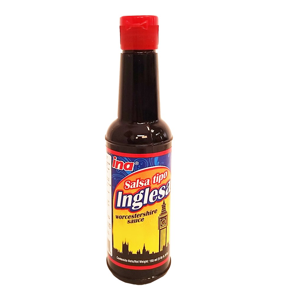 Ina Worcestershire Sauce 5 oz Salsa Inglesa (Pack of 48)
