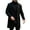 Black, variant on Mens Wool Coat Knee Length Coats Notched Collar Peacoat Casual Trench Coats Classic Windbreaker Single Breasted Overcoat with Pocket Dressy Blouses Clothing