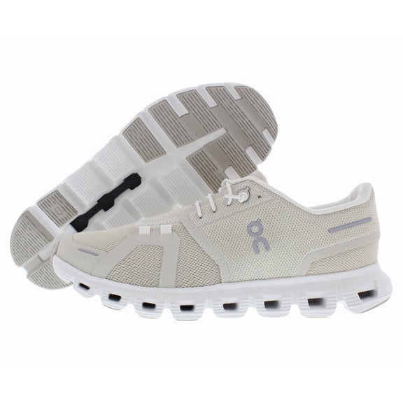 On Cloud 6 Womens Shoes Size 8.5, Color: Pearl/White