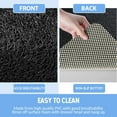 thumbnail image 5 of GoXteam Non-Slip Bathtub Mat, 16 x 24inch, Shower Mats for Bath Tub, PVC Loofah Bathroom Mats for Wet Areas, Quick Drying Foot Scrubber Mat, Black, 5 of 7