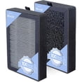 thumbnail image 1 of LEVOIT LV-H128 Reemplazo de purificador de aire 3 en 1 Prefiltro Captura Polvo Humo Polen Carbón activado Sistema de filtración de 3 etapas Juego de 2 piezas LV-H128-RF 1 paquete, 1 of 1