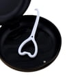 thumbnail image 3 of Estuche de retención portátil, bandeja organizadora de fácil limpieza, cajas de almacenamiento para dentaduras postizas negro2, 3 of 3