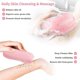 thumbnail image 4 of 3 Pack Double Sided Silicone Body Scrubber Bath Brush for Deep Cleansing, Exfoliating, Super Soft Si, 4 of 5