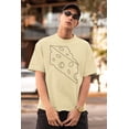 thumbnail image 2 of Halloween Swiss Cheese Food Costume Mens T Shirt, 2 of 5