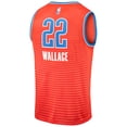thumbnail image 3 of Men's Fanatics Cason Wallace Orange Oklahoma City Thunder Fast Break Replica Player Jersey - Statement Edition, 3 of 3