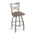 thumbnail image 2 of XL 820 Contessa 36" Swivel Extra Tall Bar Stool with Bronze Finish and Rein Coffee Seat, 2 of 7