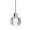 Satin Nickel, variant on Besa Lighting - Boca 3-One Light Cord Pendant-3.15 Inches Wide by 3 Inches