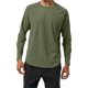 thumbnail image 2 of pstuiky camisetas de manga larga para hombre, Camiseta deportiva de manga larga para hombre, de color nude, de alta elasticidad y cuello redondo, para correr. salir tops xxl, 2 of 4