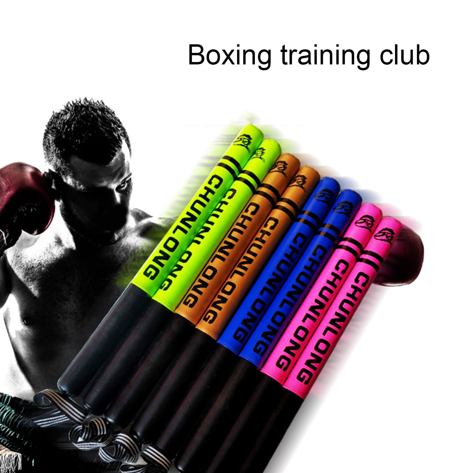 1Pcs Boxing Stick Target Fitness Training Tool Equipment Combat Striking Stick 