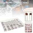 thumbnail image 2 of 960PCS 24 Values Ceramic Capacitor Assortment Kit 2pF-100nF Components Package, 2 of 9