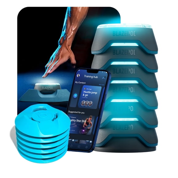 Kit de entrenamiento de reacción BlazePod Smart Pods para velocidad y agilidad