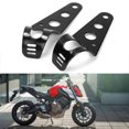 thumbnail image 1 of Stainless Steel Black Motorcycle Headlight Bracket Support Holder for Motorccycle, 1 of 8
