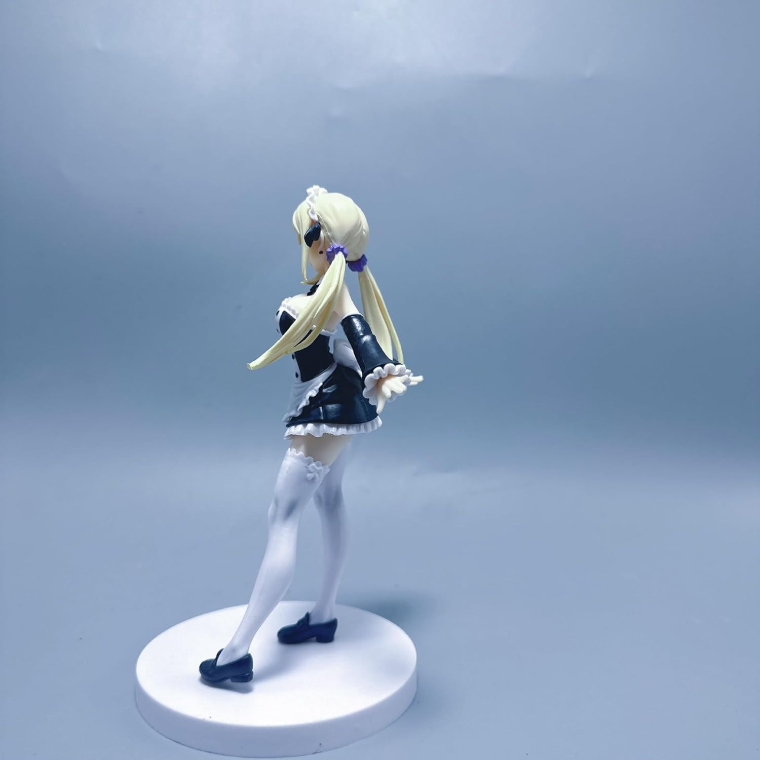 New Lucy Figure, Maid Outfit Twin Ponytails Lucy Heartphilia Anime Figures 18cm/7.1inch PVC Character Action Model Figure Statue Decoration Gifts
