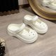 thumbnail image 1 of Zapatos con agujeros de estilo japonés para niños y niñas, suela de silicona suave, cómodos, antideslizantes, duraderos, versátiles, verano 2023 Qiuyongming unisex, 1 of 2