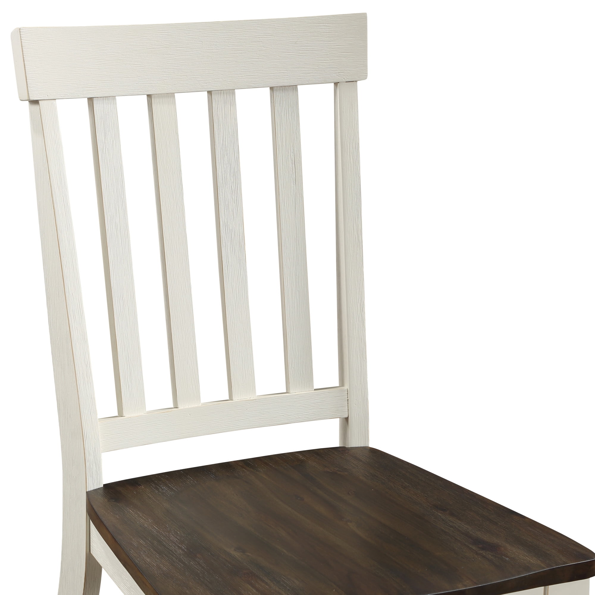 Steve Silver Joanna Engineered Wood Dining Side Chair in White (Set of 2)