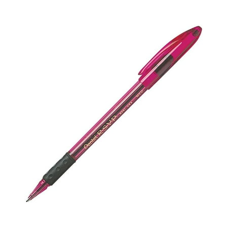 UPC: 0072512232576 | Pentel R.S.V.P. Razzle-Dazzle Pink Ribbon Ballpoint Pens Medium Point 756264
