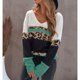 thumbnail image 4 of Suéter Con Cuello En V Para Mujer, Lavado A Máquina, Transpirable, Para Mujer, Con Estampado De Leopardo, Para Ir De Compras ANGGREK Otros, 4 of 8