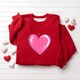 thumbnail image 1 of Blusas y camisas de manga larga con cuello redondo Estampado para niños Estampado de manga larga Casual Suelto Forro polar para mayor calidez Sudadera con capucha de manga larga con cuello redondo par, 1 of 5