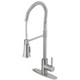 thumbnail image 1 of Homewerks Worldwide 240696 HomePointe Pull Down Industrial Kitchen Faucet with Single Handle - Stainless Steel, 1 of 1