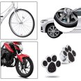 thumbnail image 4 of Valve Cap, Stylish Crystal Paw Tire Dust Cap, Auto Parts black, 4 of 7