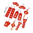 thumbnail image 1 of 1 Set 2022 Creative Chinese Idiom Hanging Tag Decor Auspicious Trendy Paper Hanging Card Widget for Home, 1 of 8