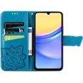 thumbnail image 2 of Compatible with Samsung Galaxy A35 5G Wallet Case Glitter Bling with Card Holder with Stand Leather Flip Wallet Diamond Butterfly Protective Case for Samsung Galaxy A35 5G Crystal Blue, 2 of 10
