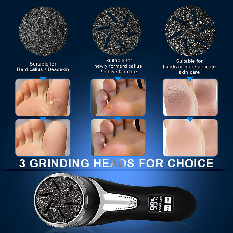 Foot Callus Remover Electric Callus Remover for Feet, Yooikeey Electric  Foot Scrubber Dead Skin Remover,16 in1 Pedicure kit for Dead Skin&Cracked  Heel