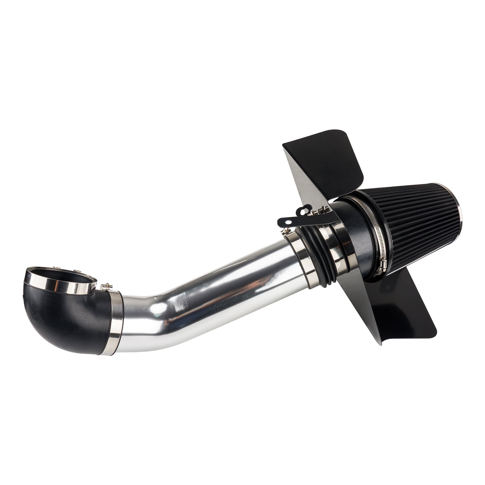 3.5 inch Cold Air Intake System Kit & Heat Shield Replacement for 2007-2008 Silverado1500 4.8L/5.3L/6.0L V8,07-08 Tahoe,Suburban 1500 ,Sierra 1500